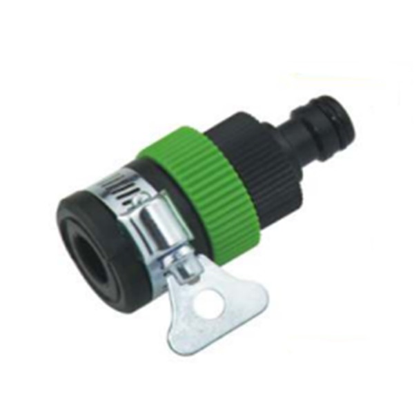 Штуцер для кранов без резьбы с хомутом (40)