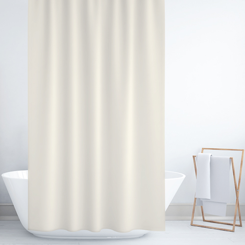 Шторы для ванн полиэстер JACKLINE BS-0010 Cream 180х200 с люверсами
