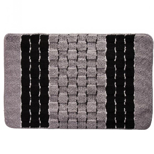 Коврик BANYOLIN SILVER из 1-шт 50х80см 11мм черный
