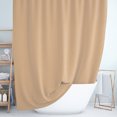 Шторы для ванн полиэстер JACKLINE BS-0010 Beige 200х200