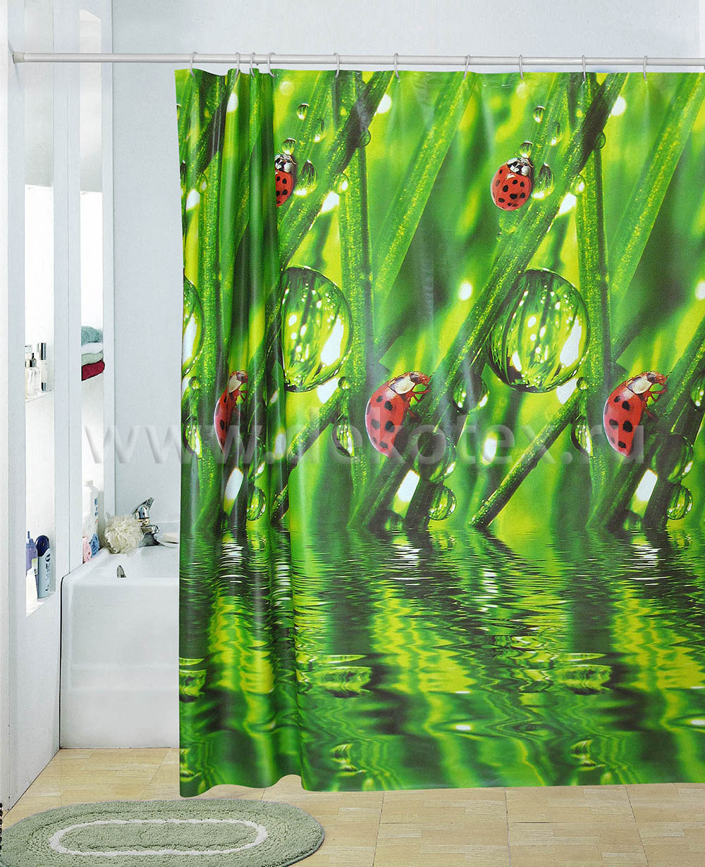 Шторы д/в ПВХ AQUA-PRIME 012D1 180*180см