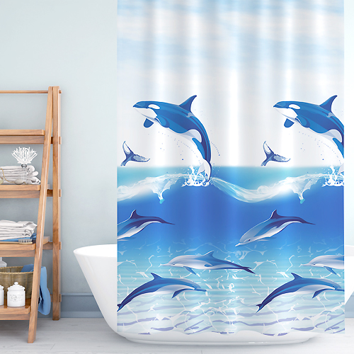 Шторы для ванн полиэстер JACKLINE BS-9515 200х200