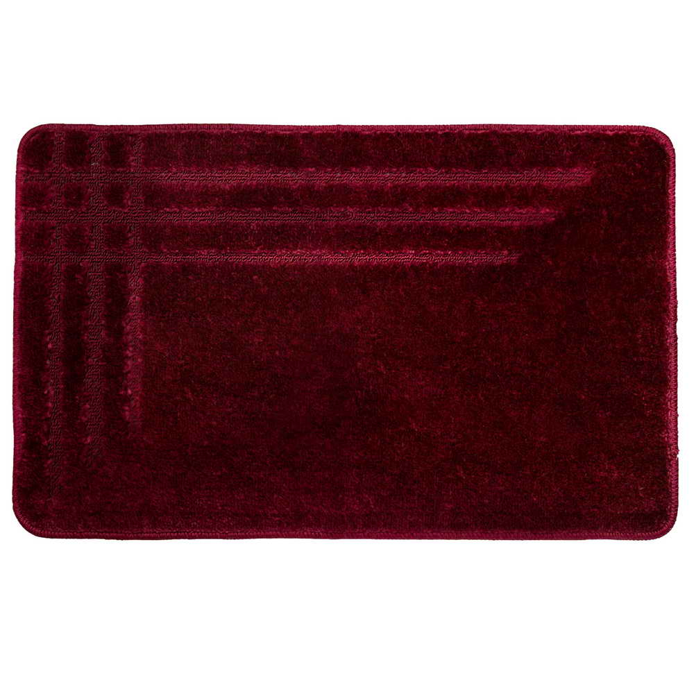 Коврик для в/к DKTX Comfort Linea из 1 шт 60х100см 10мм (бордо)