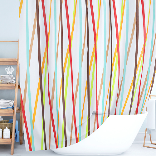 Шторы для ванн полиэстер JACKLINE BS-6710 180х200