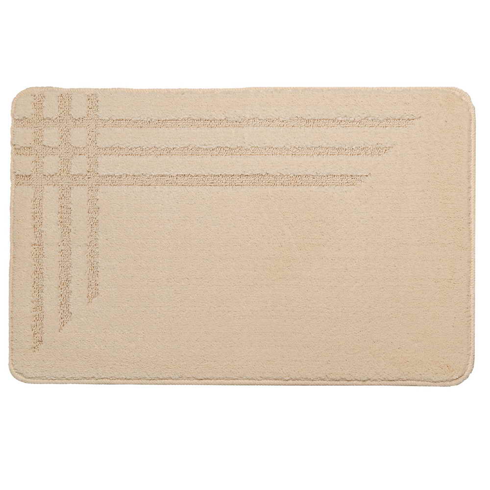 Коврик для в/к DKTX Comfort Linea из 1 шт 60х100см 10мм (кремовый)