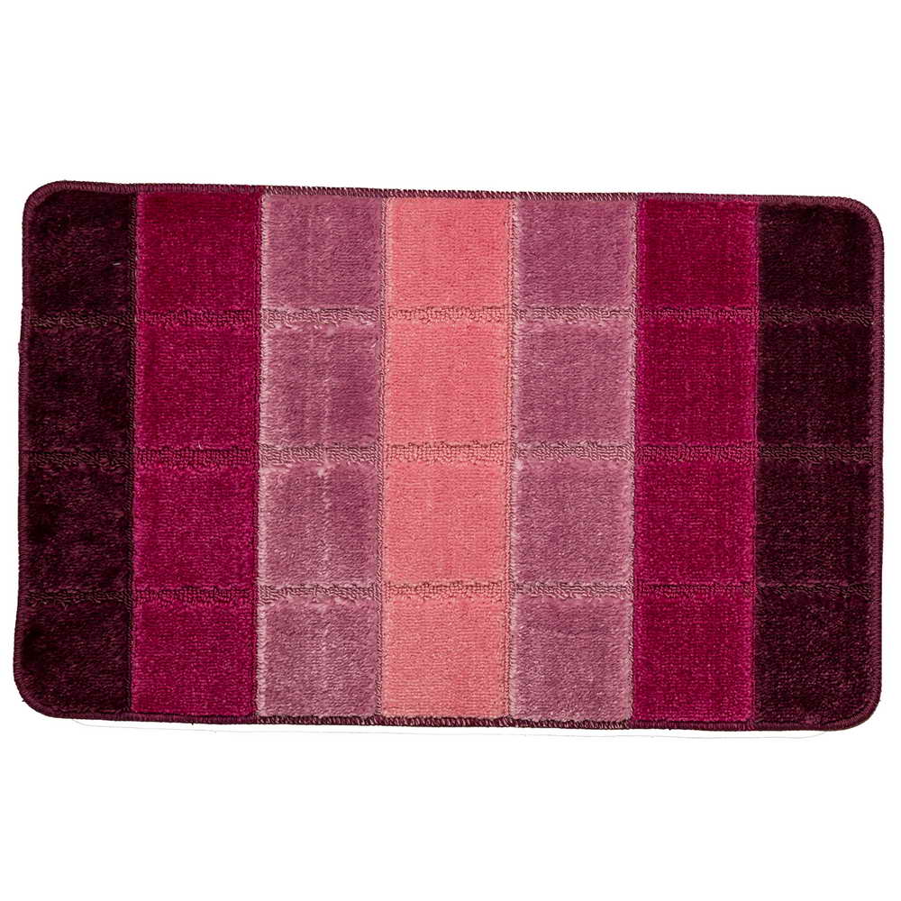 Коврик для в/к DKTX Comfort Quadro из 1 шт 50х80см 10мм (розовый)