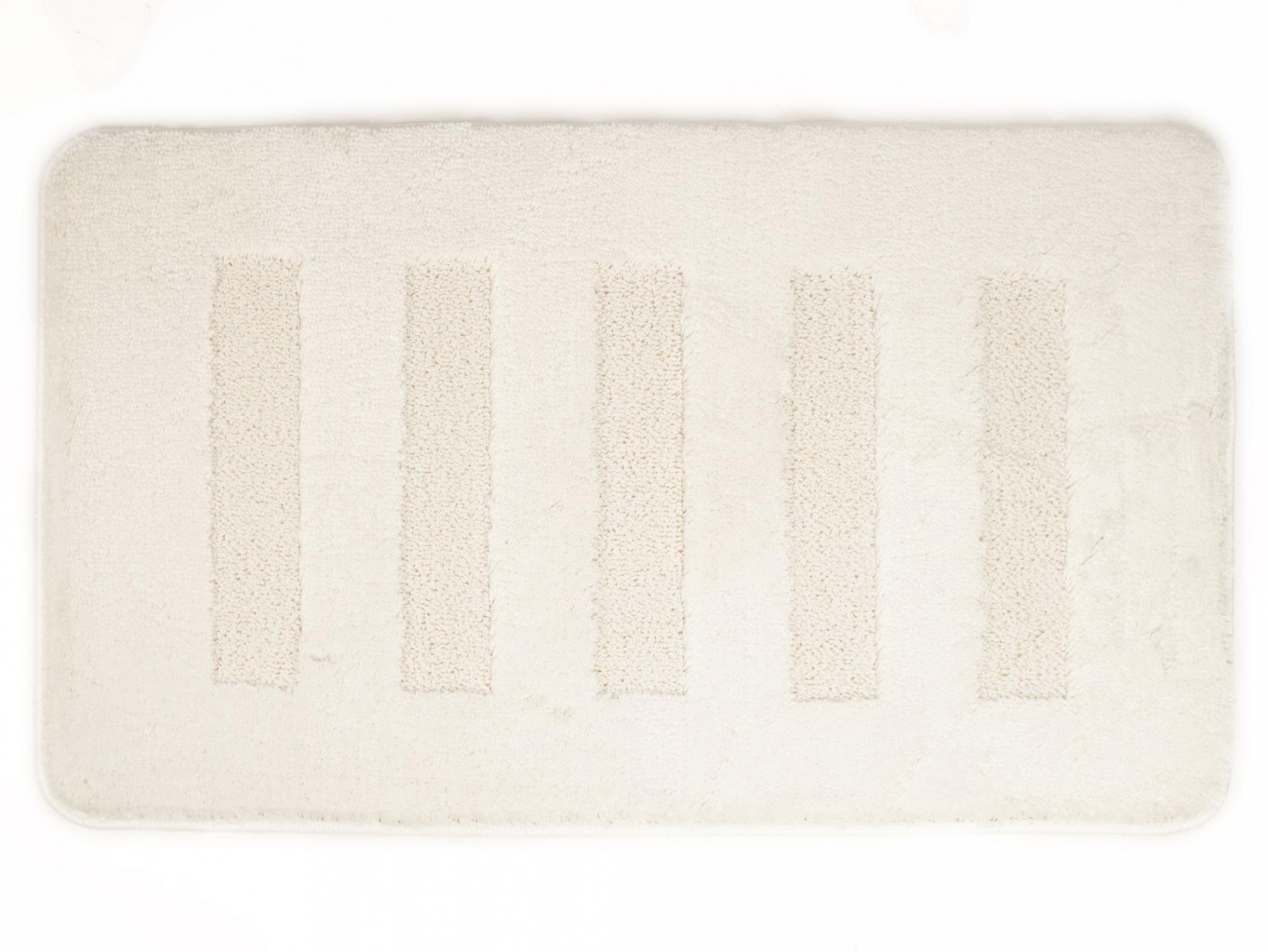 Коврик для в/к AQUA-PRIME Melany из 1 шт 50х80см 20мм (белый)