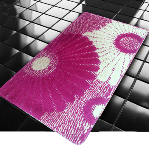 Коврик для в/к BANYOLIN CLASSIC COLOR из 1 шт 60х100см Цветы 11 мм (розовые)