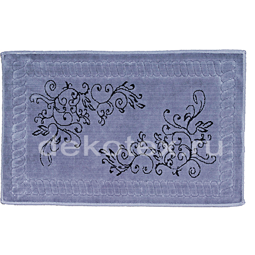 Коврик для в/к CASTAFIORE NATURALE из 1 шт 60х100см хлопковый VITE 11 8мм серый