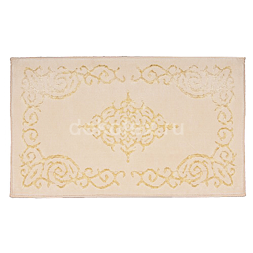 Коврик для в/к CASTAFIORE NATURALE из 1 шт 60х100см хлопковый TUGRA 02 8мм кремовый