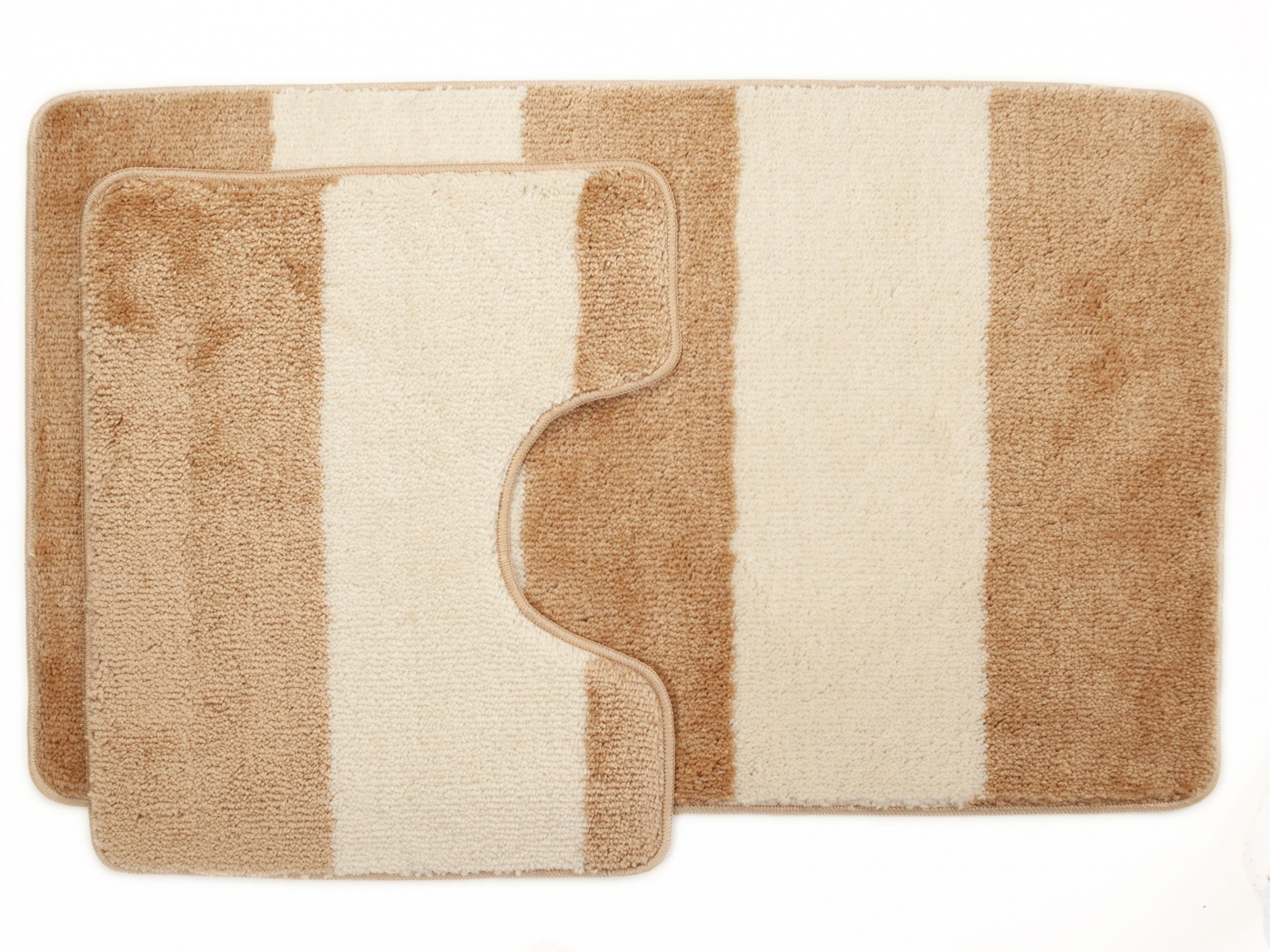 Комплект ковриков для в/к AQUA-PRIME Be'Maks Multi из 2 шт 60х100/60х50см 152-154 18мм (св-кор)