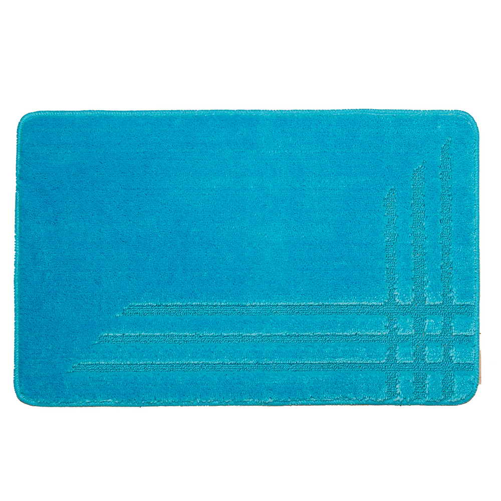 Коврик для в/к DKTX Comfort Linea из 1 шт 80х120см 10мм (светло-голубой)