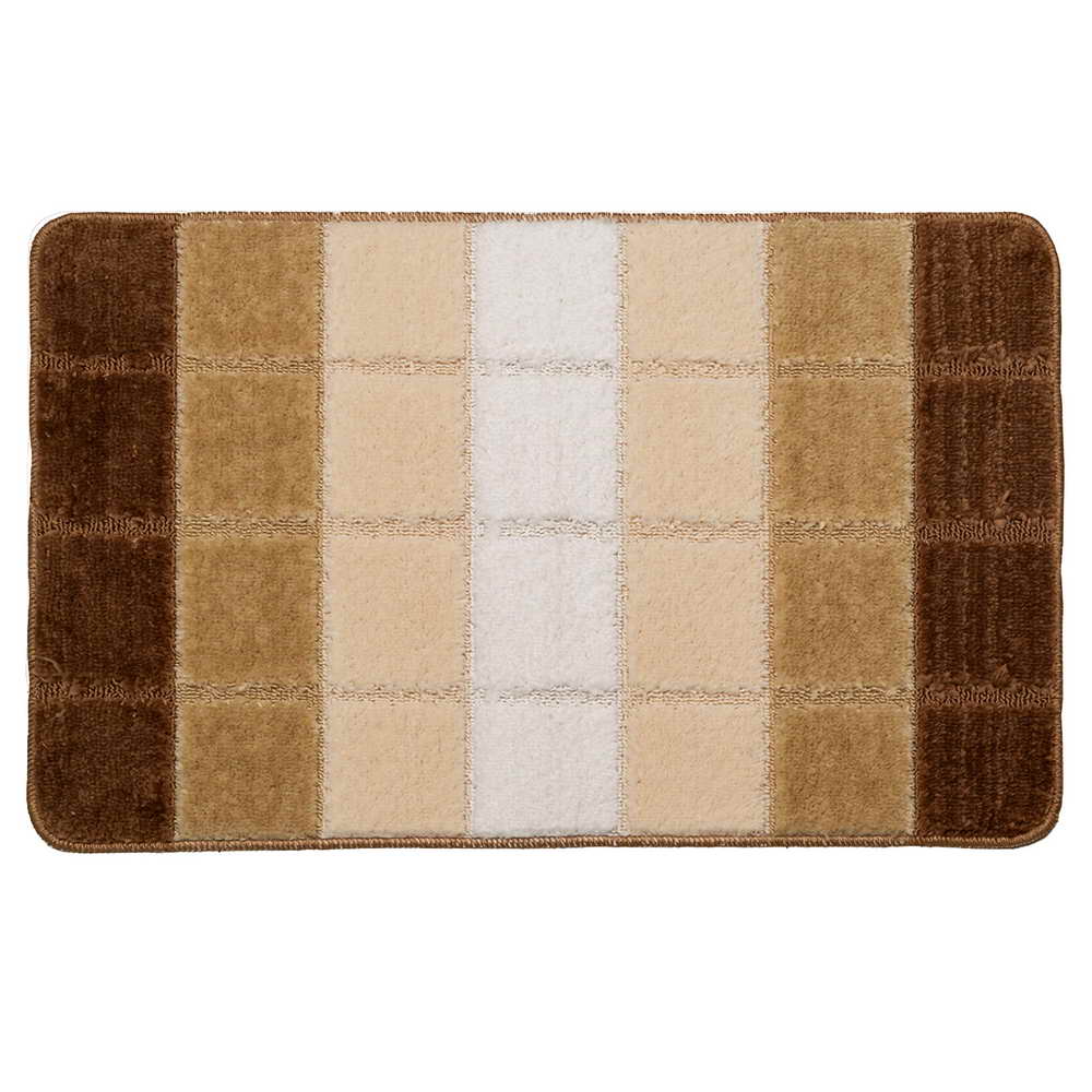 Коврик для в/к DKTX Comfort Quadro из 1 шт 50х80см 10мм (кремовый)