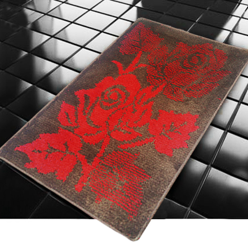 Коврик для в/к BANYOLIN CLASSIC COLOR из 1 шт 60х100см Роза 11 мм (красный)