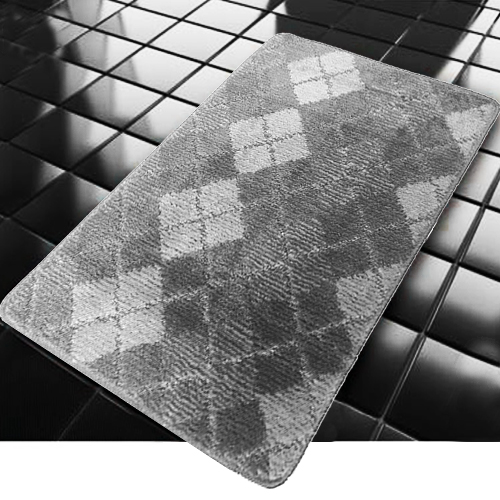 Коврик для в/к BANYOLIN CLASSIC COLOR из 1 шт 60х100см Квадраты 11 мм (серый)