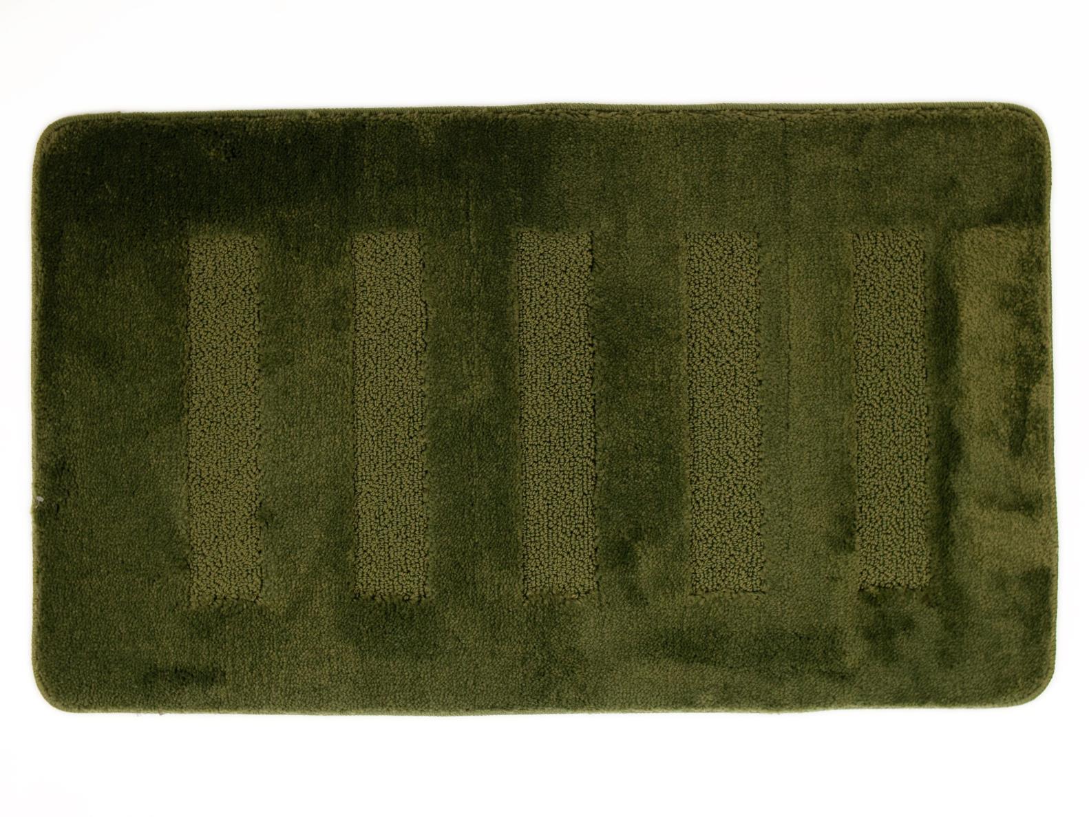 Коврик для в/к AQUA-PRIME Melany из 1 шт 50х80см 20мм (темно-зеленый)