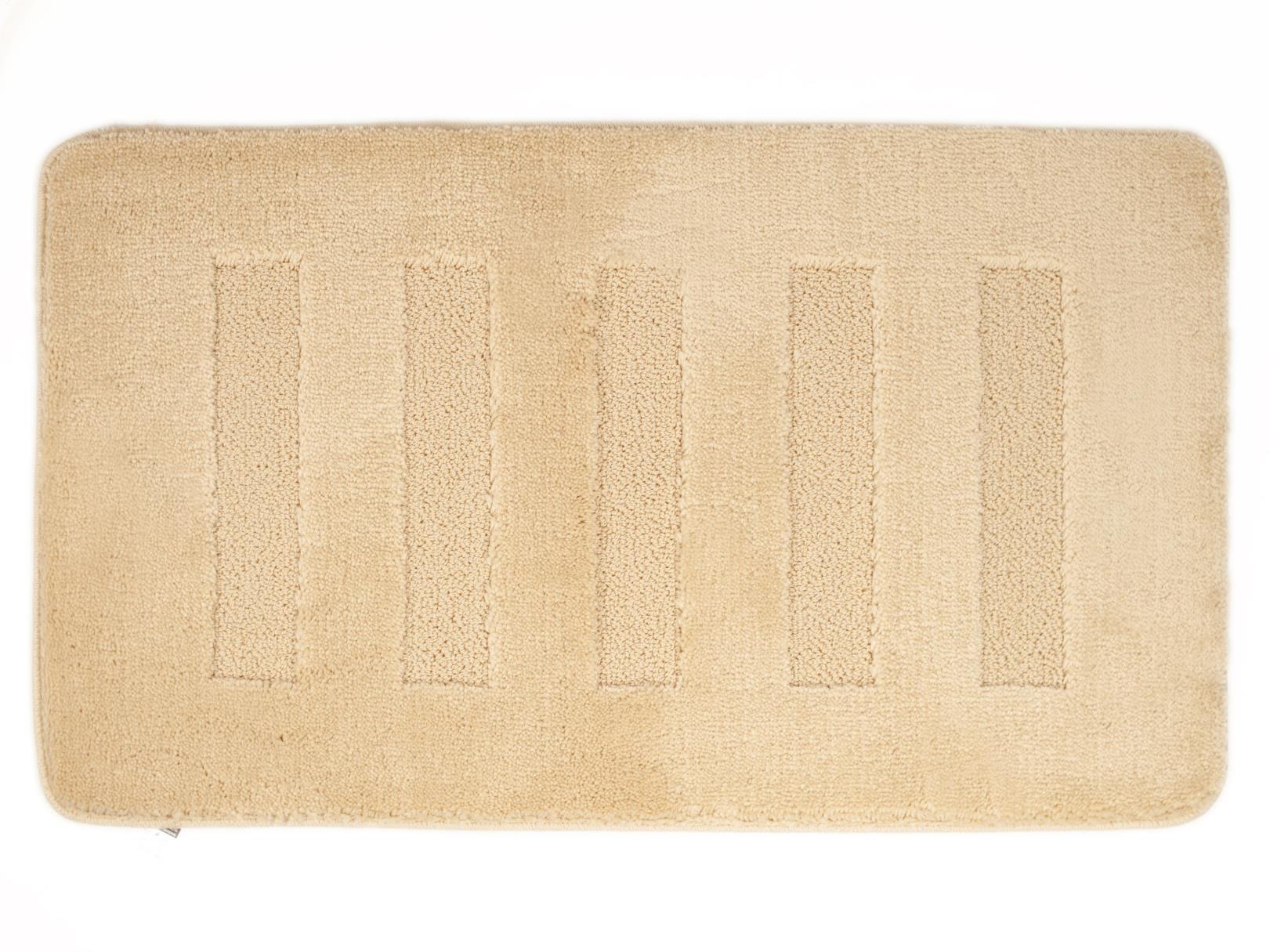 Коврик для в/к AQUA-PRIME Melany из 1 шт 60х100см 20мм (кремовый)